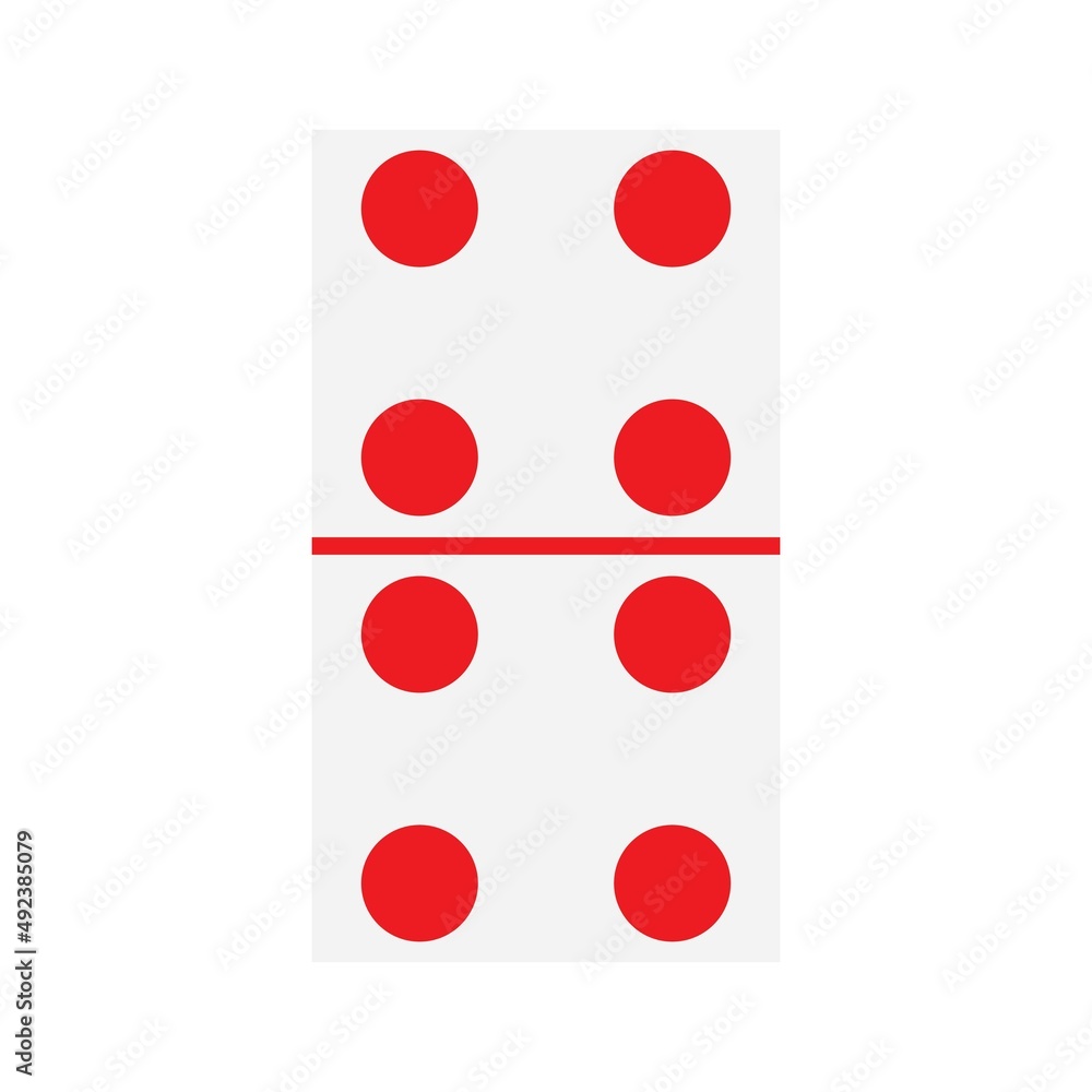 domino logo illustration symbol design vector domino logo illustration symbol design vector