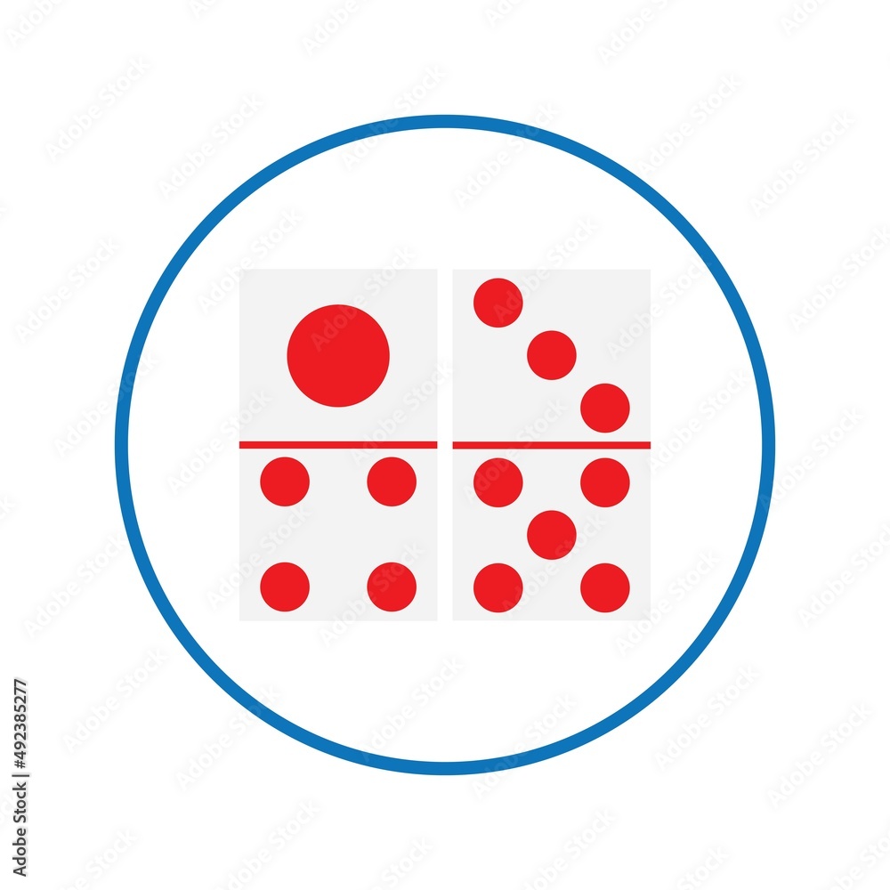 domino logo illustration symbol design vector domino logo illustration symbol design vector