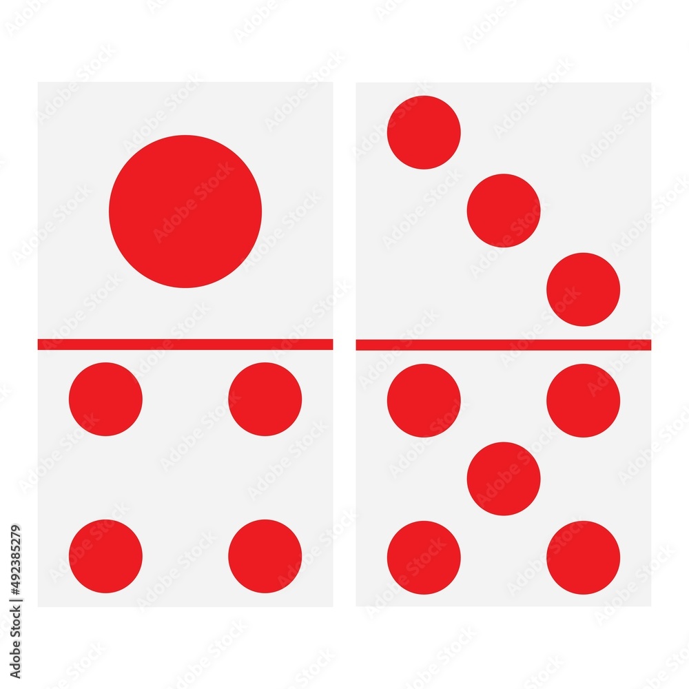 domino logo illustration symbol design vector domino logo illustration symbol design vector