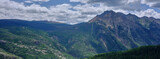 Panoramic image of Colorado Rocky Mountains
