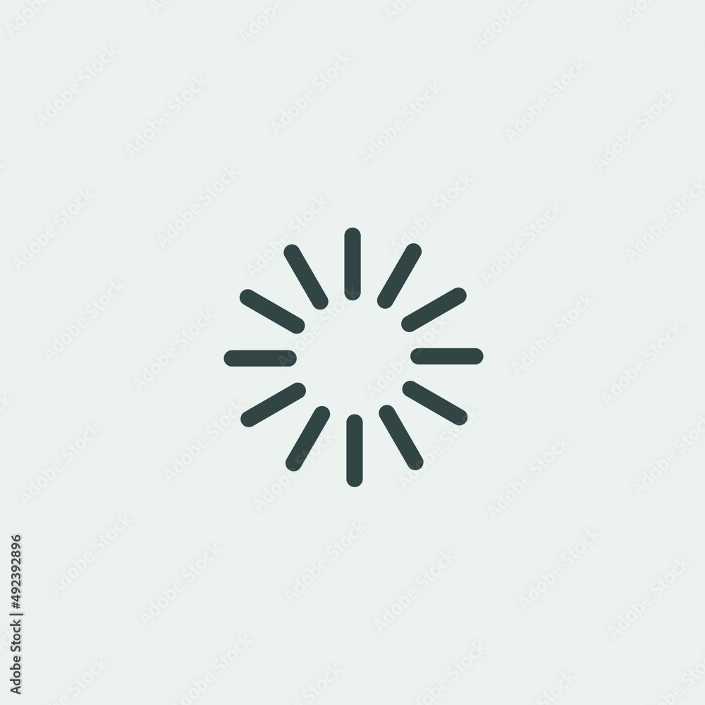 loading vector icon illustration sign loading vector icon illustration sign
