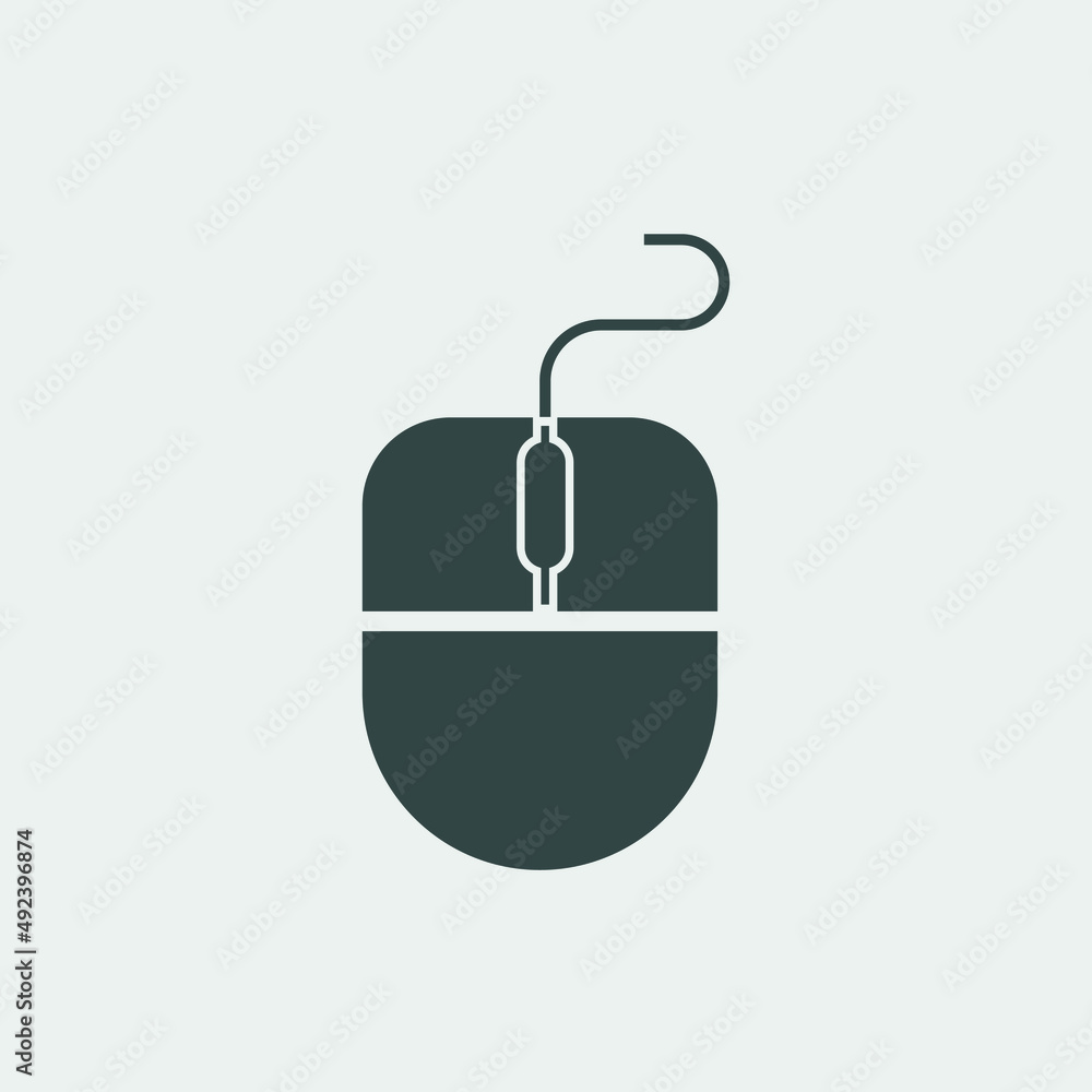 mouse vector icon illustration sign mouse vector icon illustration sign