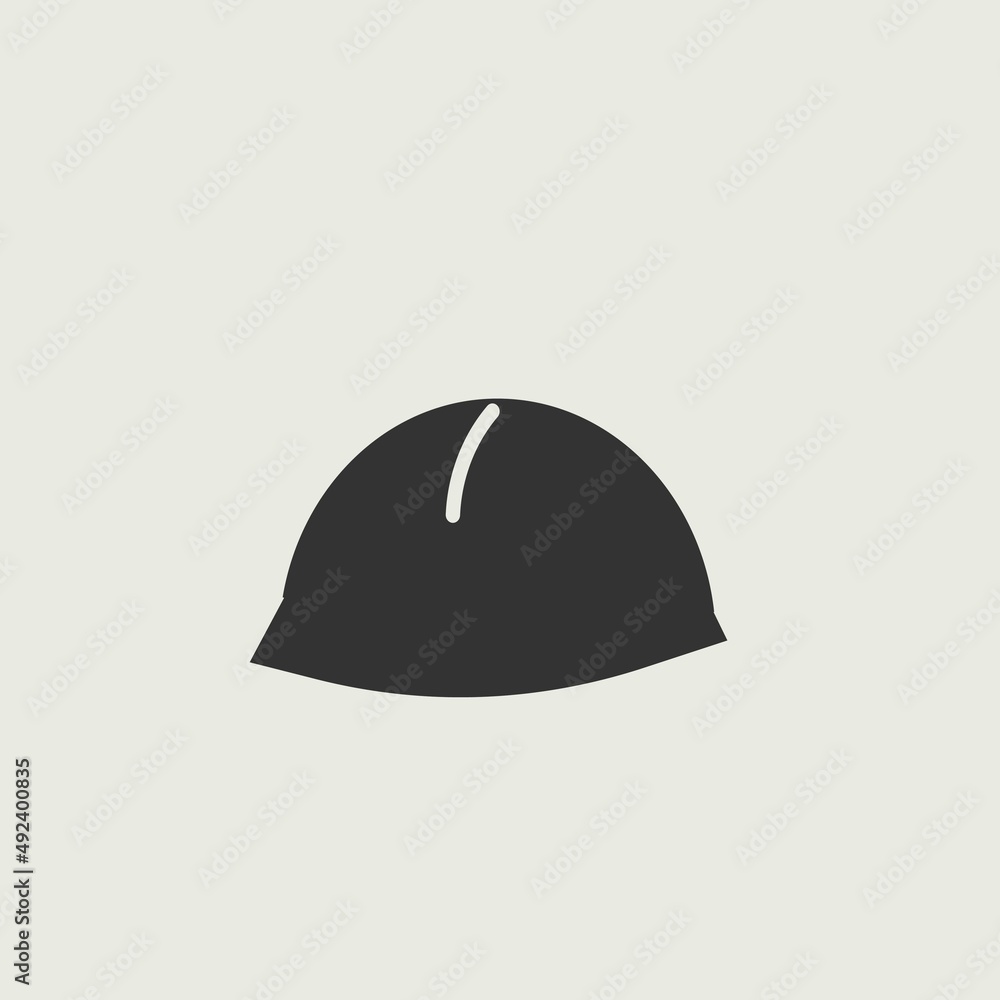 hardhat vector icon illustration sign hardhat vector icon illustration sign