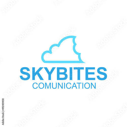 Sky biting logo.