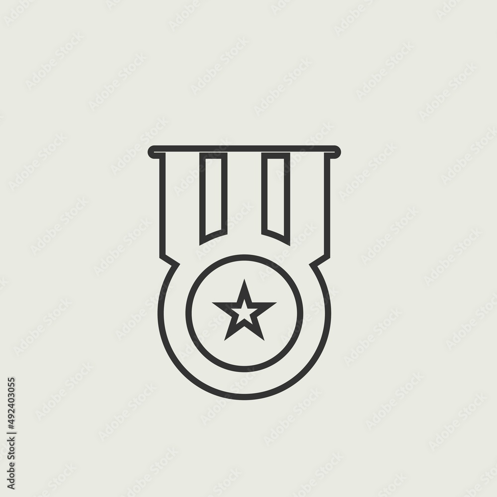 winner vector icon illustration sign winner vector icon illustration sign