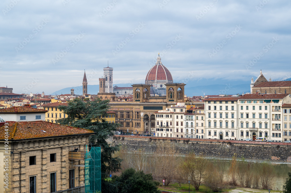 Florence city view Santa Maria del Fiore