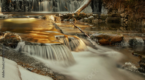 Frozen waterfall © Iwona