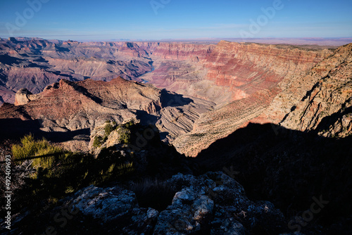 First views of Grand Canyon, Arizona from Navajo Point