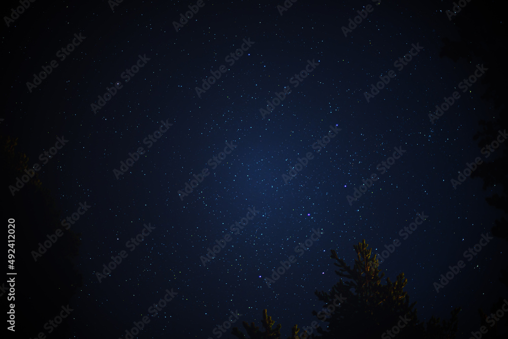 night sky with stars night sky with stars