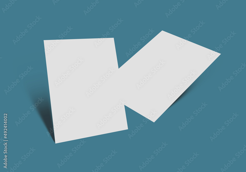 A4 pages mockup image A4 pages mockup image
