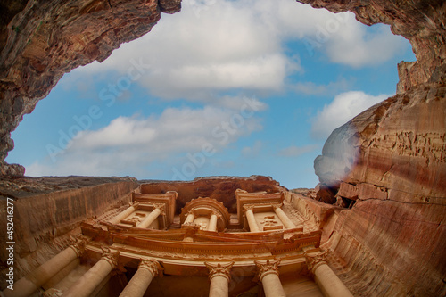 Blue sky seen by Petra Jordan