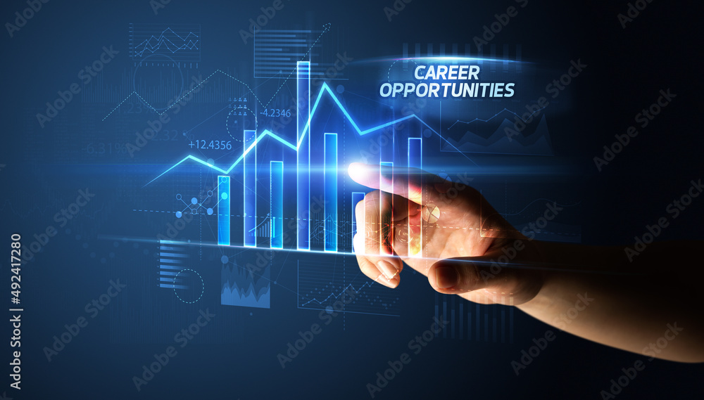 Hand touching business concept concept Hand touching business concept concept