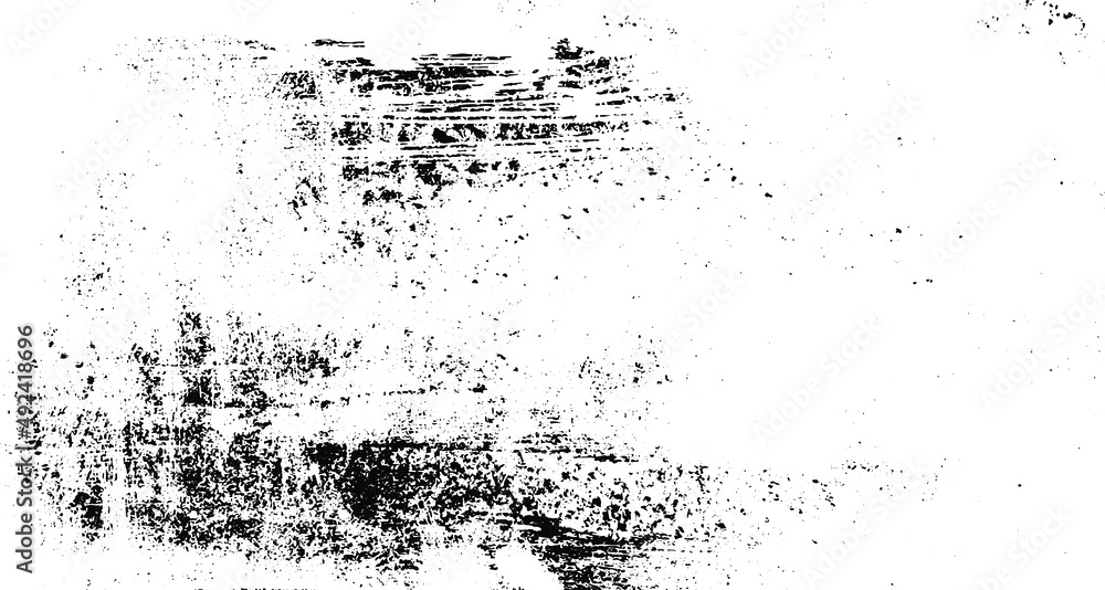 Monochrome texture composed of irregular graphic elements. Distressed uneven grunge background. Abstract vector illustration. Overlay for interesting effect and depth. Isolated on white background. Monochrome texture composed of irregular graphic elements. Distressed uneven grunge background. Abstract vector illustration. Overlay for interesting effect and depth. Isolated on white background.