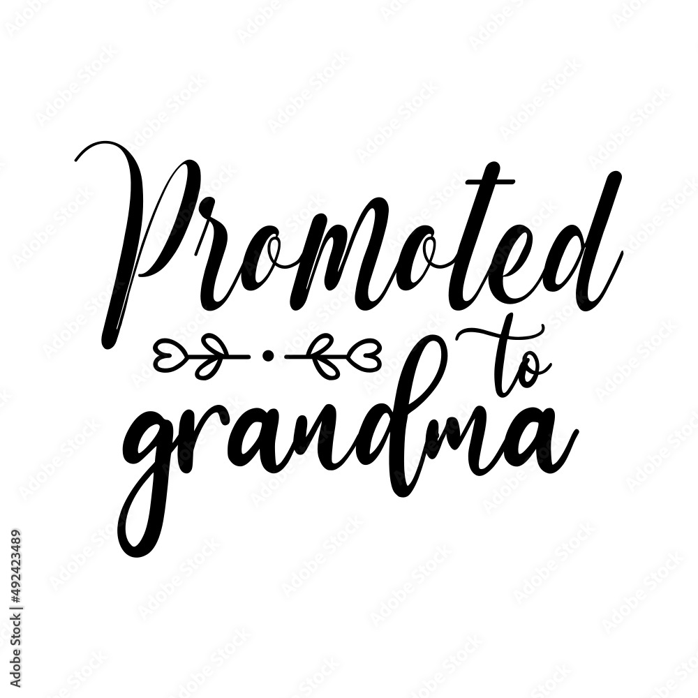 promoted to grandma svg