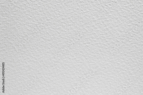 Closeup white paper texture. Watercolor paper sheet with pattern or abstract background.