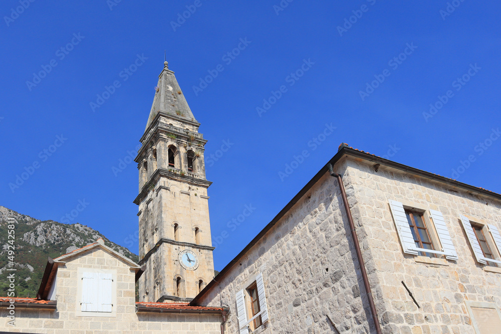 Catholic church of Saint Nicholas in Perast in Montenegro