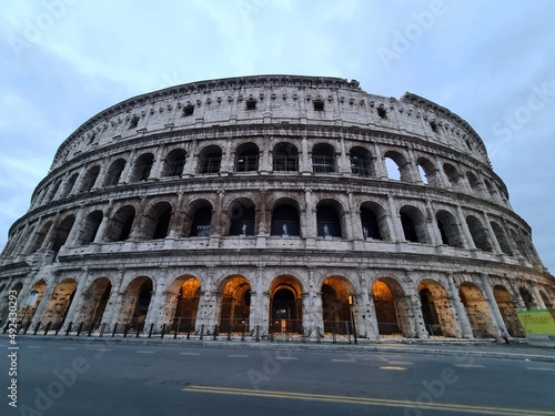 Obraz na płótnie coliseum rome w salonie