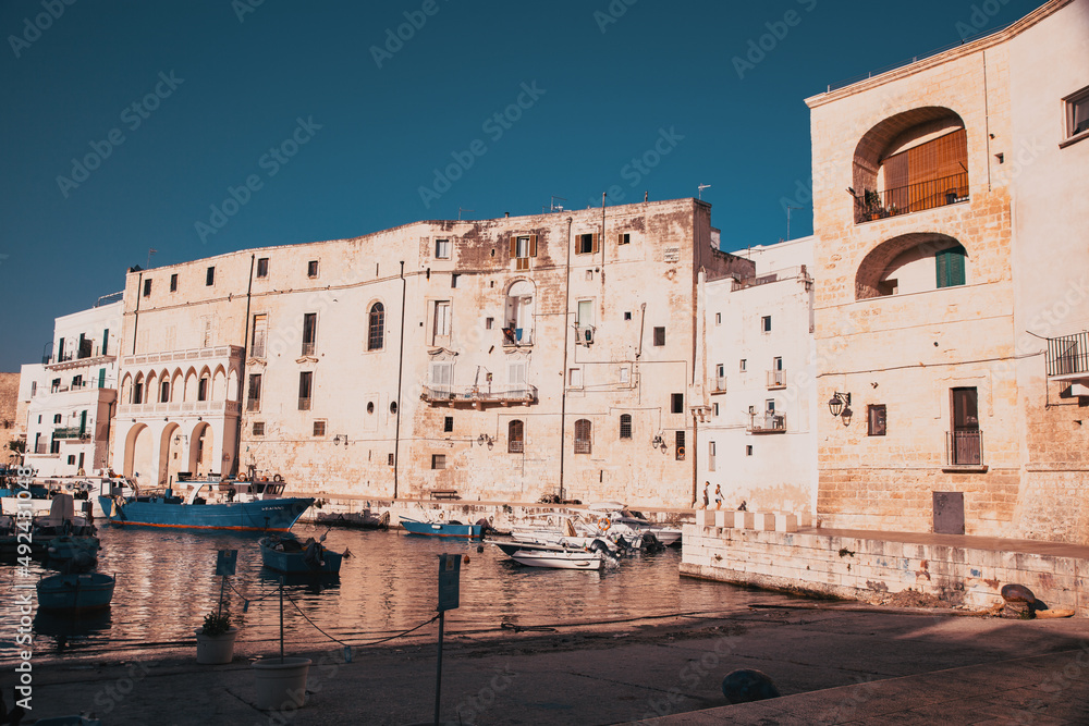 Fototapeta premium traditional houses in Monopoli Italy