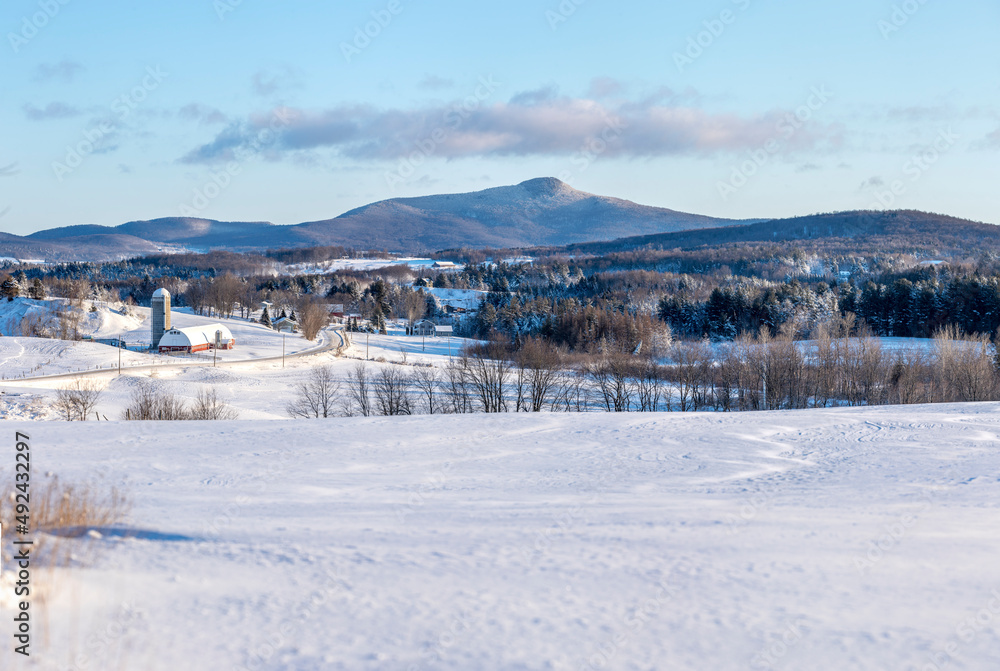 Rural Winter Snow