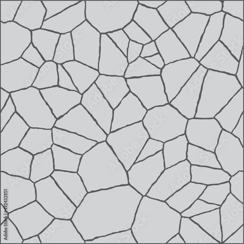 Ancient mosaic ceramic tile pattern. © The Vintage Studio's