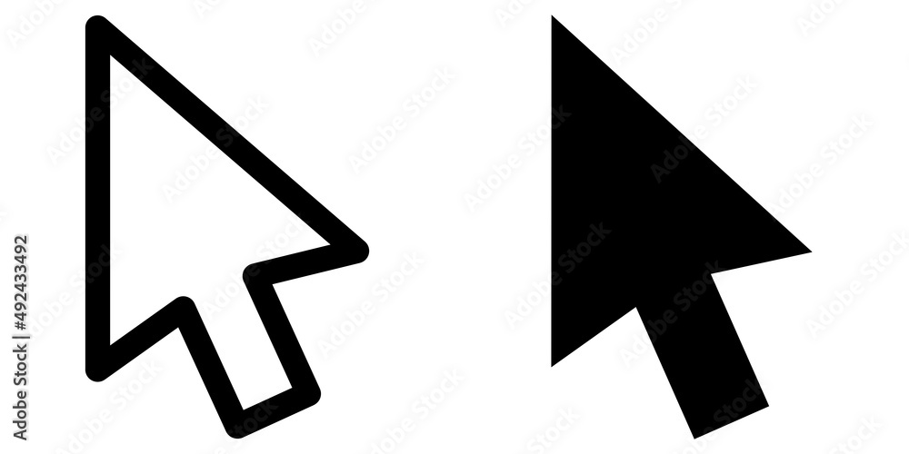 ofvs12 OutlineFilledVectorSign ofvs - mouse click vector icon . isolated transparent . pointer arrow cursor symbols . black outline and filled version . AI 10 / EPS 10 . g11287 ofvs12 OutlineFilledVectorSign ofvs - mouse click vector icon . isolated transparent . pointer arrow cursor symbols . black outline and filled version . AI 10 / EPS 10 . g11287
