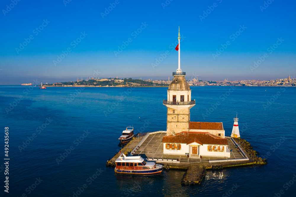 istanbul kız kulesi -maiden tower