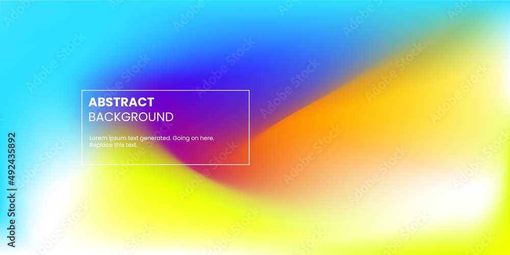 Abstract blurred gradient background mesh in rainbow colors. Colorful banner templates. Abstract blurred gradient background mesh in rainbow colors. Colorful banner templates.