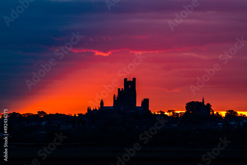 Dawn over Ely Cathedral, 23rd October 2021