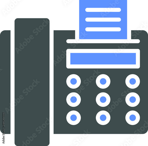 Fax Icon Style