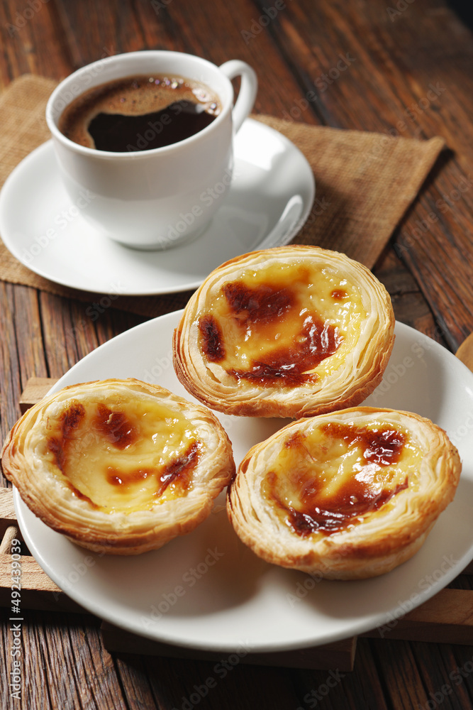 Portuguese custard pies