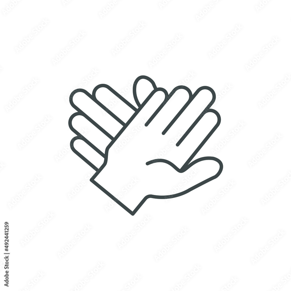gloves icons symbol vector elements for infographic web gloves icons symbol vector elements for infographic web