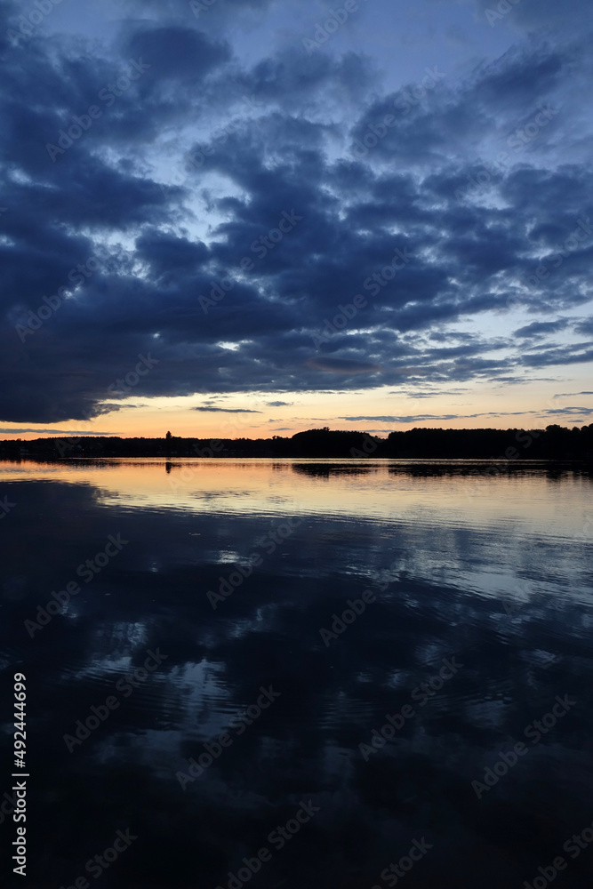 Abend am Schwielochsee