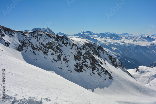 Ski resort in the mountains © Jelena