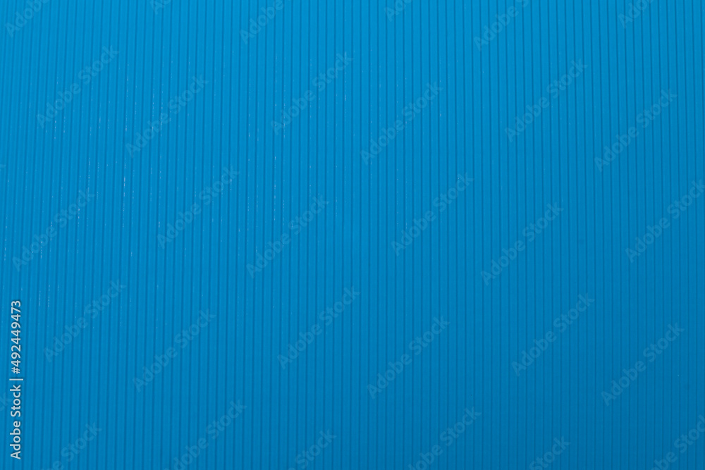 Obraz premium seamless blue corrugated cardboard texture