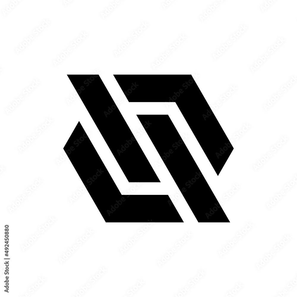 Letter DP JP creative bold monogram logo Letter DP JP creative bold monogram logo