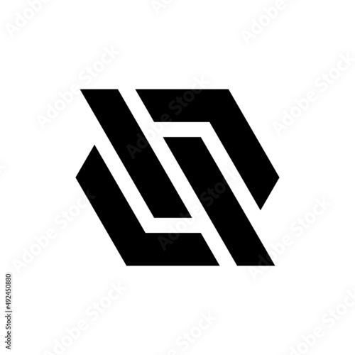 Letter DP JP creative bold monogram logo photo