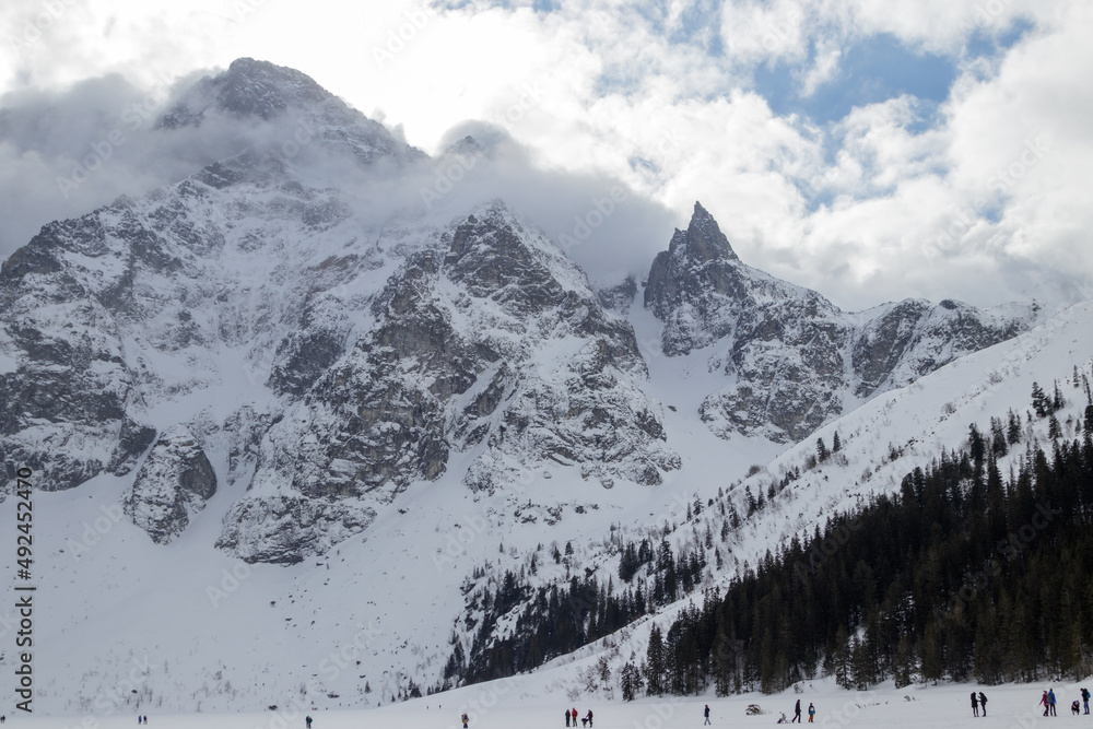 Obraz premium snowy mountains 