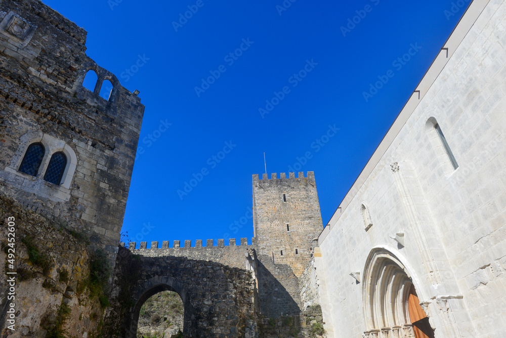 Burgfestung Leiria, Portugal