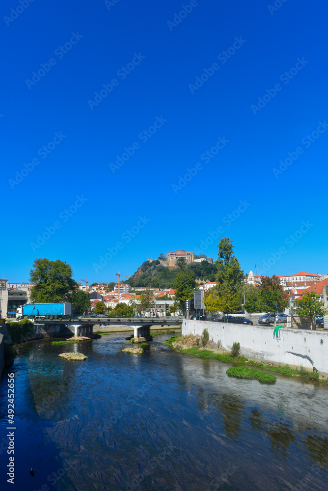 Fluss Lis in Leiria, Portugal 