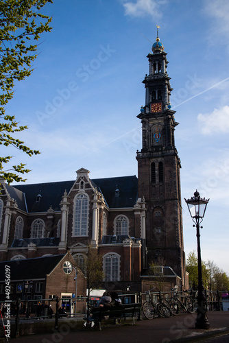 Westerkerk cathedral, Amsterdam, Netherlands © Aminastories