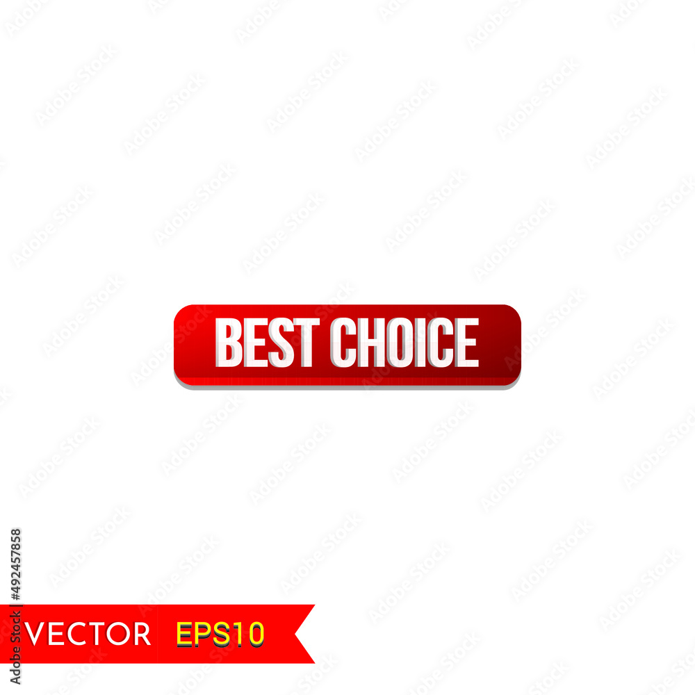Best choice vector icon or Best choice Ui button Best choice vector icon or Best choice Ui button