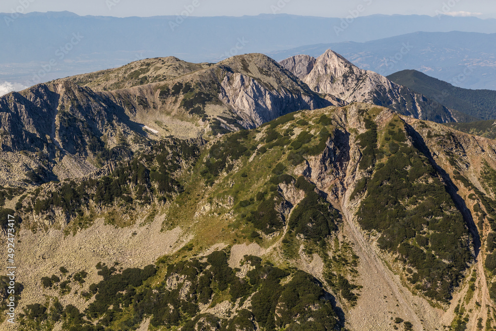 Obraz premium Peaks of Pirin mountains, Bulgaria