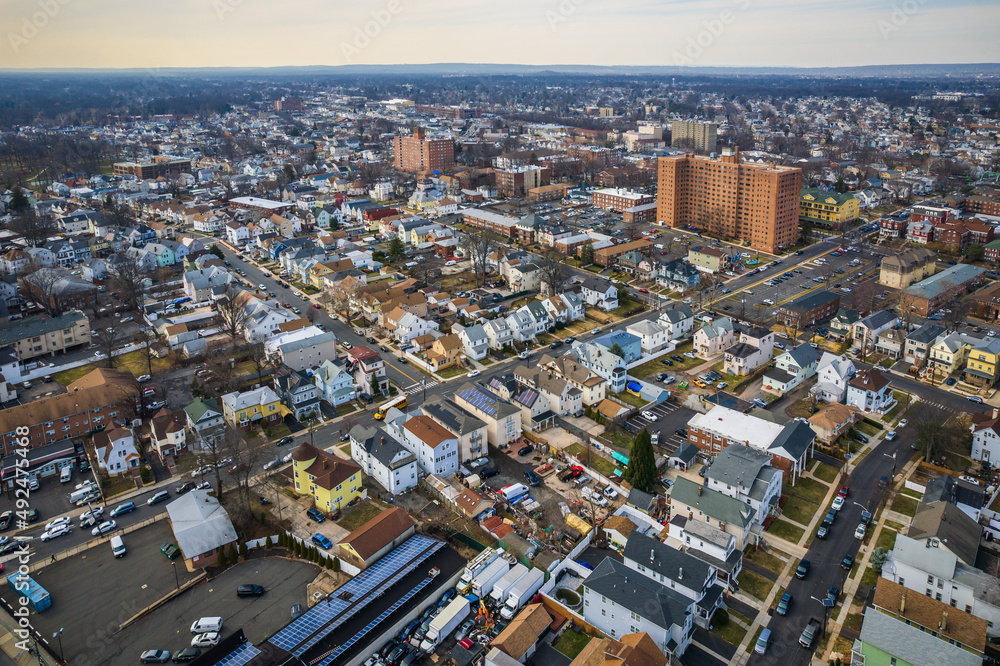 Aerial Drone of Elizabeth