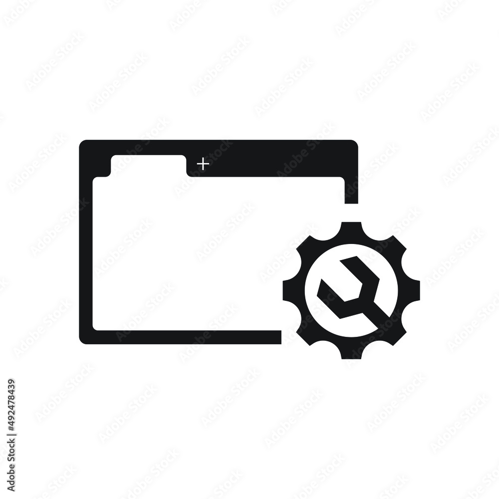 Webpage. Browser tab icon design isolated on white background. Webpage. Browser tab icon design isolated on white background.