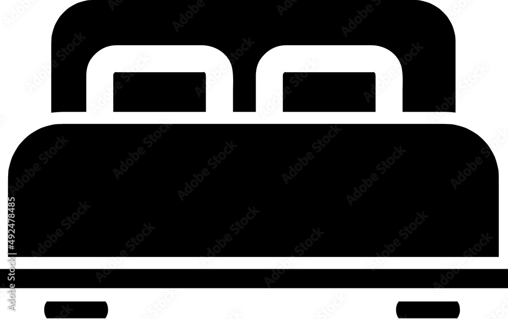 bed icon. sign design on white background..eps bed icon. sign design on white background..eps