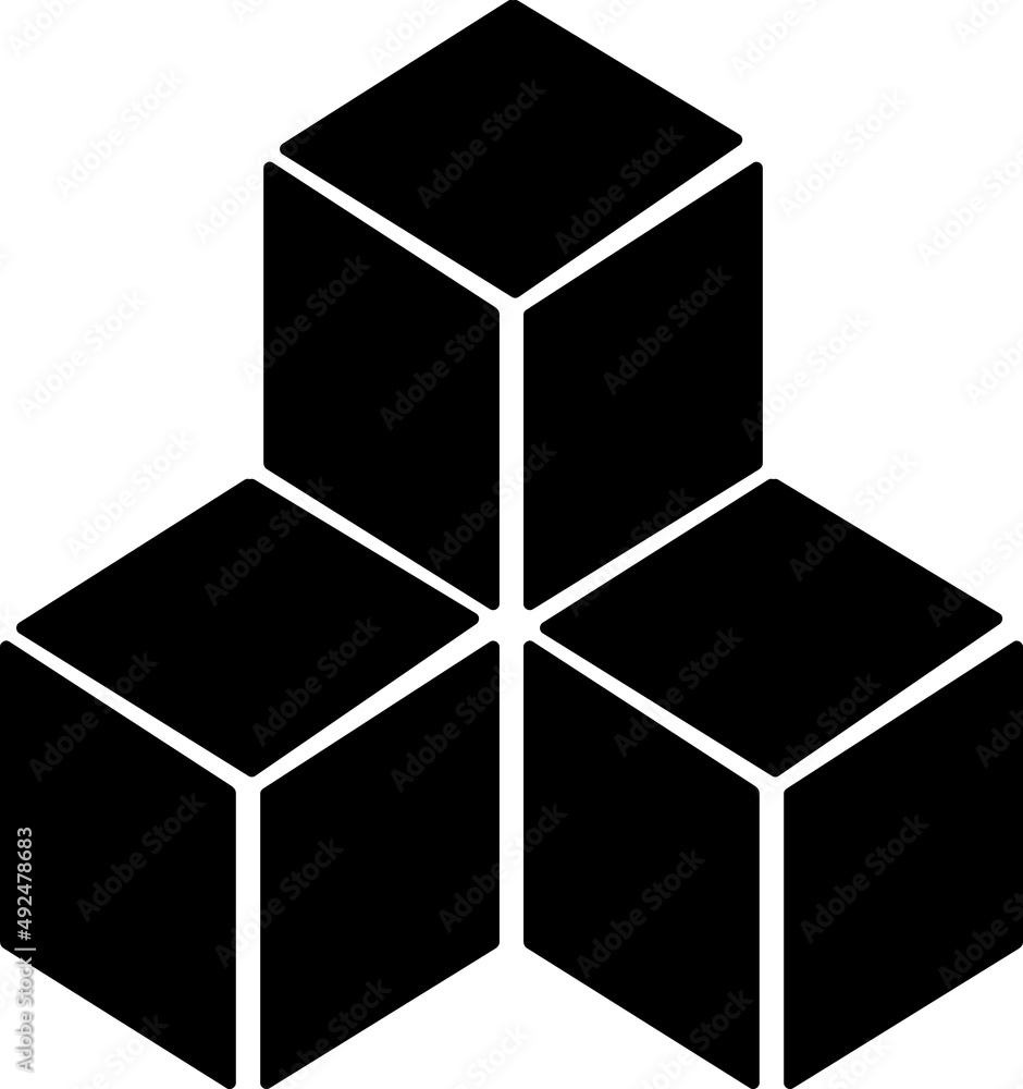vector cube icon. sign design on white background..eps vector cube icon. sign design on white background..eps