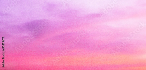 pink watercolor paper backg...