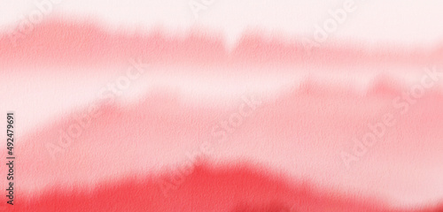 pink watercolor paper backg...