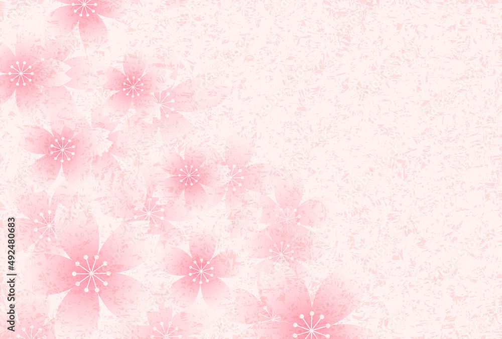 桜 和柄 水彩 背景 桜 和柄 水彩 背景