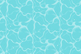 vector background with swimming pool water texture for banners, cards, flyers, social media wallpapers, etc.